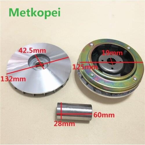 Variator Pulley Set / Variator Assembly for Scooter Linhai VOG 250 260 Majesty YP250 Xingyue XY260T-4 EcoPower 260 169MM 170MM