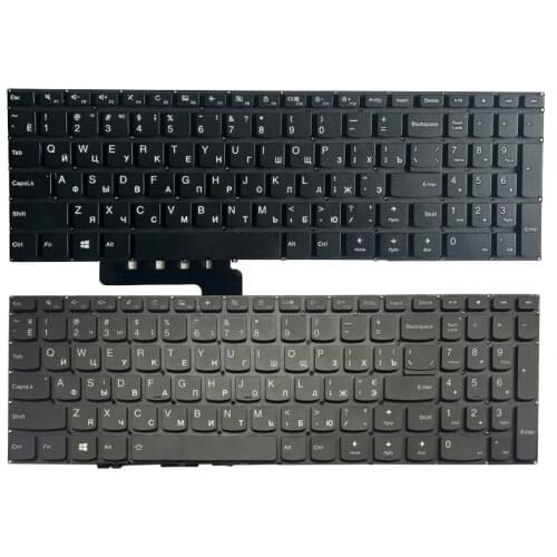 New Russian laptop Keyboard For Lenovo Ideapad 310-15ABR 310-15IAP 310-15ISK 310-15IKB black RU Keyboard No backlight