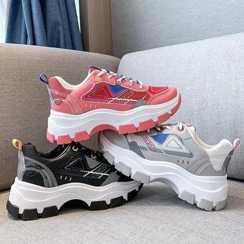 2020 Autumn New Non-slip Old Shoes Female Ins Net Red Fashion Sports Shoes Casual Womens Shoes Students