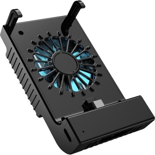 For Nintendo Switch and Nintend Switch Lite Cooling Fan Grip Holder Cooler Stand Super Turbo NS NX Heat Dissipation Cool