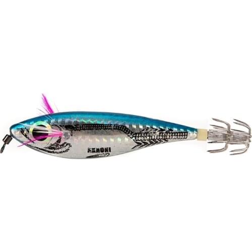 Needle Sharp Fish Lures Round-bellied Shrimp Squid Bait Sea Fishing Tackle Accessories