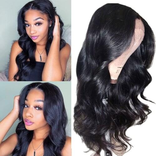 Desgirl Human Hair Wigs 30 32 Inches 13xT Body Wave Lace Front Wigs For Women Peruvian Remy Hair Preplucked With Baby Hair Wig