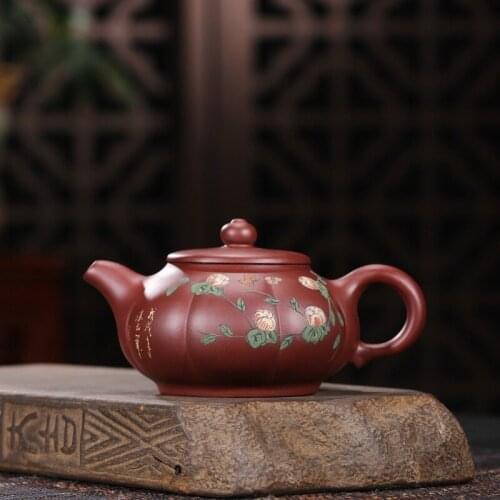 Recommended yixing manufacturers selling famous xiao-ping xu chapter all hand inside are recommended rich flower pot