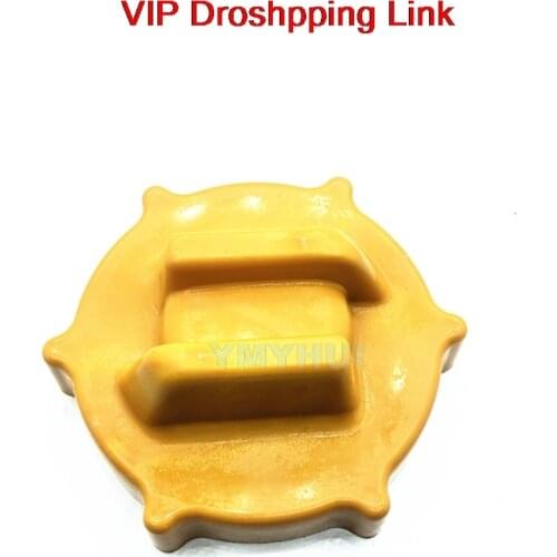 For KOMATSU PC60 hreaded diesel fuel tank cap rubber cap fuel tank cap Glue diesel tank cover rubber cover excavator accessories