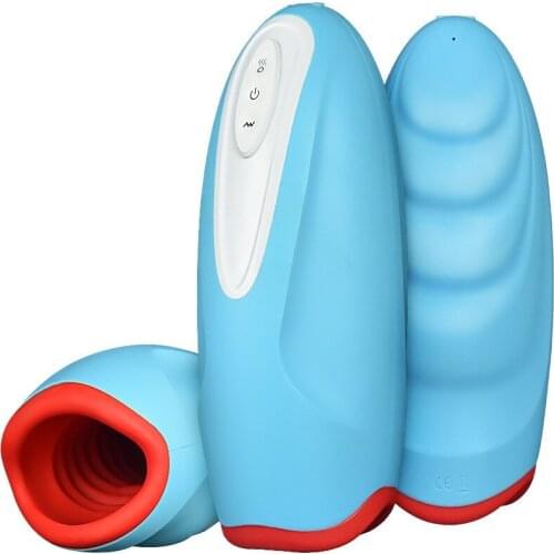 Sex Machine Toys For Men Blojob Masturbator Cup, Heating Oral Mouth Deep Throat Stroker Masturbatore Men Vagina Pussy Vibrator