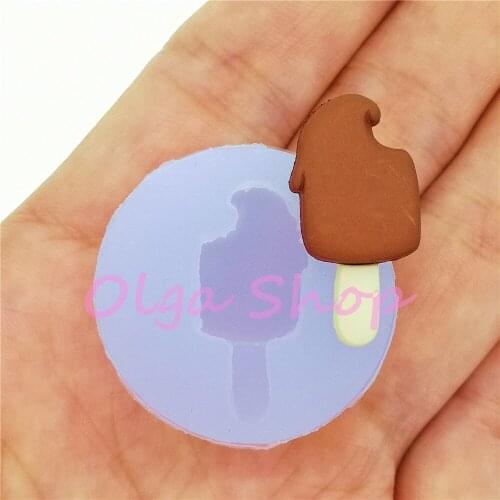 XYL288 25.1mm x 12.7mm Silicone Mold Fondant Cake Decoration Candy Resin Clay Earrings Craft Soap Candle FOOD SAFE OVEN SAFE