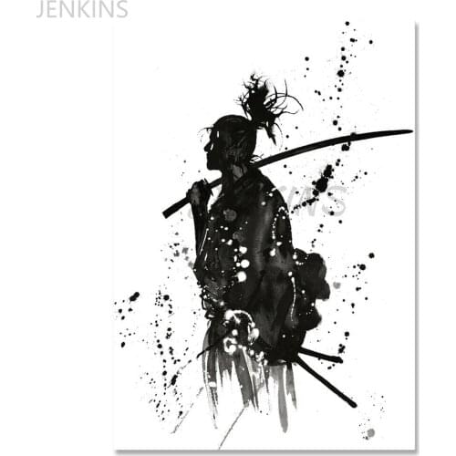 Modern Wall Art Decorative Pictures Japanese Posters HD Print on Canvas Figure Paintings for Living Room Decor No Frame Jenkins
