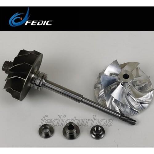 MFS Turbocharger shaft and wheel TF035 1515A322 49335-01700 Turbo rotor for Mitsubishi L200 Triton 2.5 D 4N15