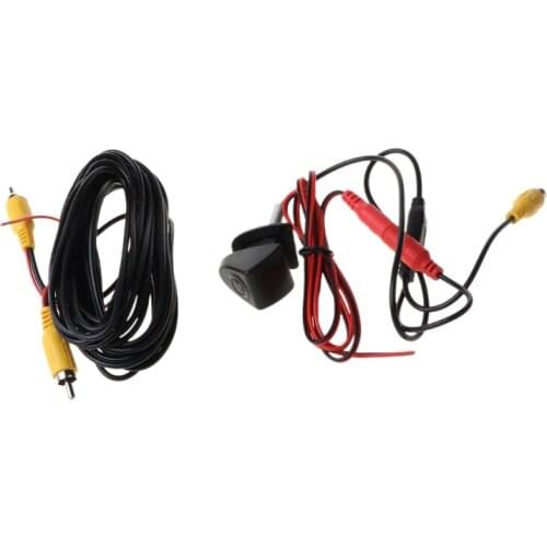 DC12V PZ400-FT Waterproof CCD Car Front View Camera Logo Parking System For Toyota Prado Highlander Land Camry