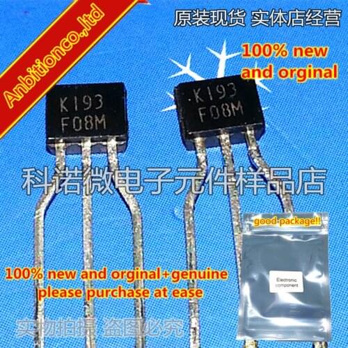 10pcs 100% new and orginal 2SK193 K193-E/F TO-92 in stock
