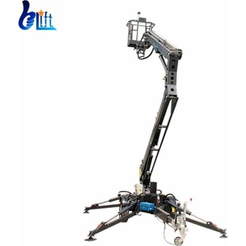 16M Hydraulic Construction Lift Hoist Electric Machine Lifting Equipmetn Cherry Picker