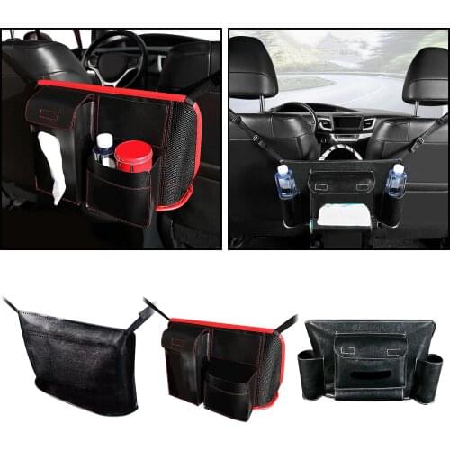 Car Net Pocket Handbag Holder Seat Side Back Pocket Organizer Phone Holder