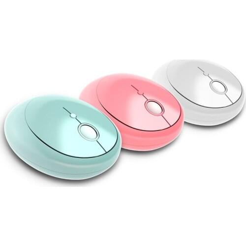 B Bluetooth Wireless Mouse 1600dpi Ergonomic Optical Mouse Mini Portable Cute Mouse Gaming Mouse Computer Mouse for Laptop Pc