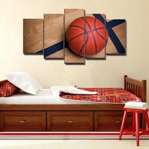 Basketball Sports Canvas Wall Art For Boys Bedroom Decor Kids Room Vintage Sports Art baskeball Poster Decor Drop shipping