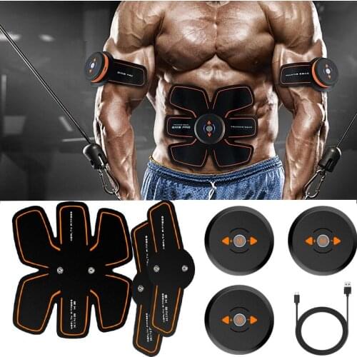 Abdominal Muscle Trainer Wireless Electronic Muscle Stimulator EMS Fitness Exerciser Body Slimming Machine Weight Loss Massage