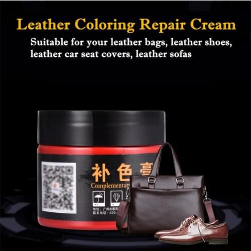 Car Leather Refurbishing Repair Cream Cleaner Kit For Auto Car Seat Sofa Coats Shoes Holes Scratch Cracks Rips Restore Dropship