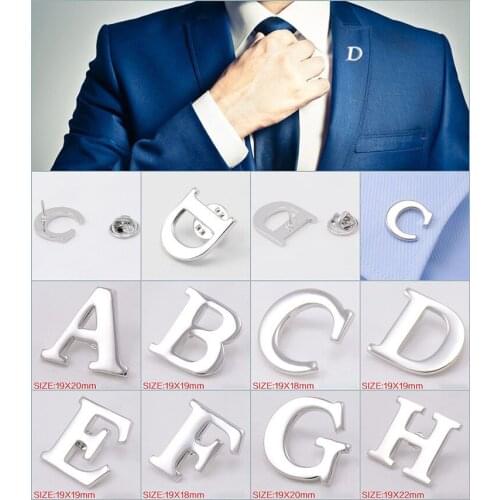 LAIDOJIN Brooches Letter On Clothes