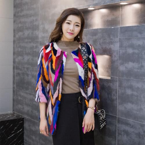LOVELY-JINNUO Artificial Fur Coats