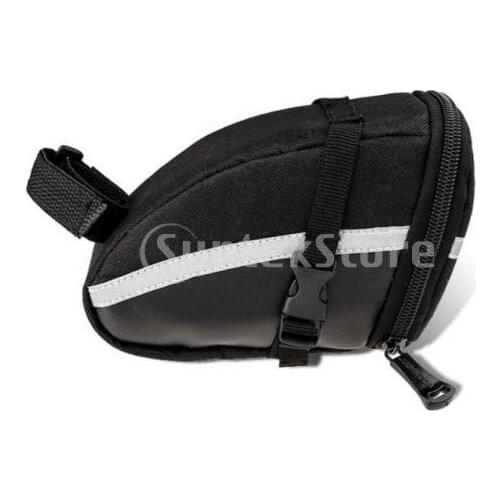 Bike Repair Tool Kits 1.2 L Saddle Bag Tyre W/ Reflective Strip