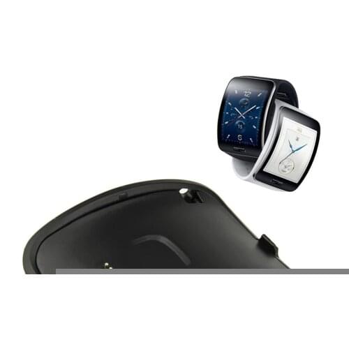 Portable Quick Charging Dock with Usb Cable Charger Cradle Replace Base for Samsung Galaxy Gear S Smart Watch SM-R750 Dropship