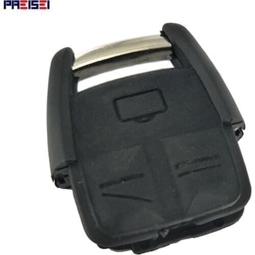 PREISEI 20pcs/lot 3 Buttons Replacements Remote Control Keyless Case Car Key Shell For Vauxhall Opel Astra Zafira Omega Vectra