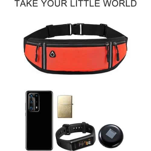 Professional Running Waist Bag Sports Belt Pouch Mobile Phone Case Men Women Hidden Pouch Gym Sports Bags Running Belt Pack