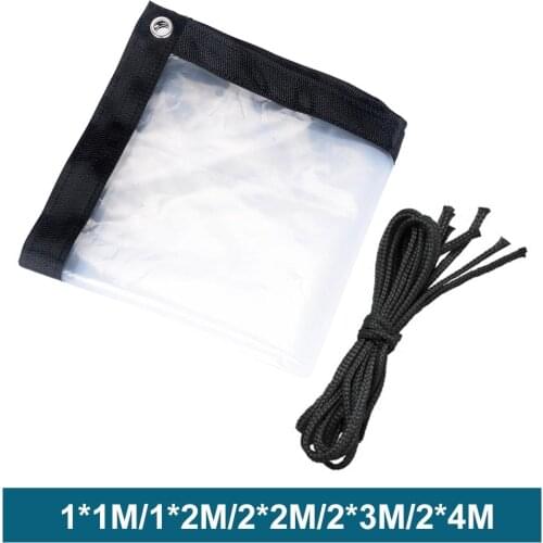 Transparent Tarpaulin Film Canopy Bird Proof Windshield Succulent Garden PE Rainproof Tool Insulation Shed Cloth Anti Freezing