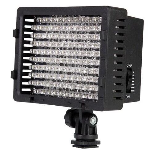 NanGuang CN-126 LED Video Light Camera Bulb Photo Lighting for Camcorder DV Camera Lighting 5400K