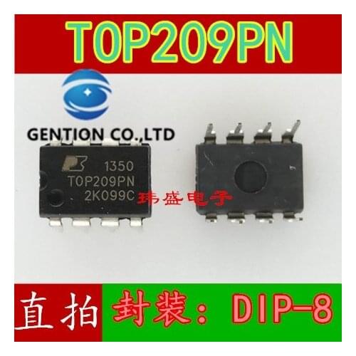 10PCS TOP209 TOP209PN DIP-8 power management chip DIP integrated block in stock 100% new and original