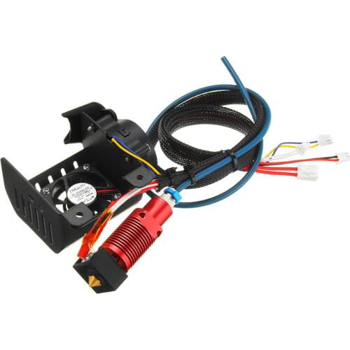 24V CR-10S Pro Full Assembled Extruder Hot End Kit Capricorn Smoother Filament feeding For Creality CR-10S Pro 3D Printer Parts