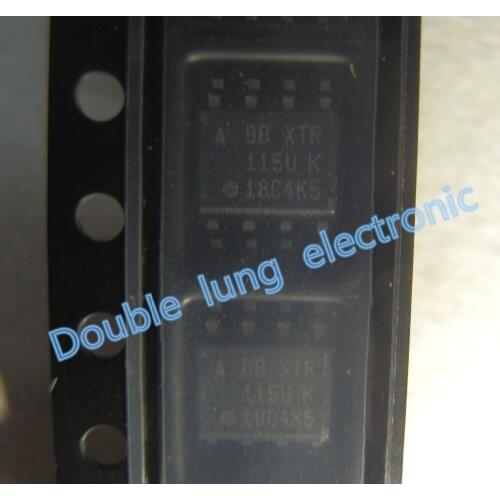 50PCS/LOT XTR115UA XTR115 115U IC 4 TO 20MA TRANSMITTER 8-SOIC