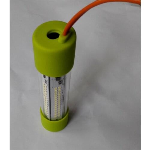 7M Cable 25W 12V LED Green Underwater Fishing Light Night Fishing Lures for Fishmen