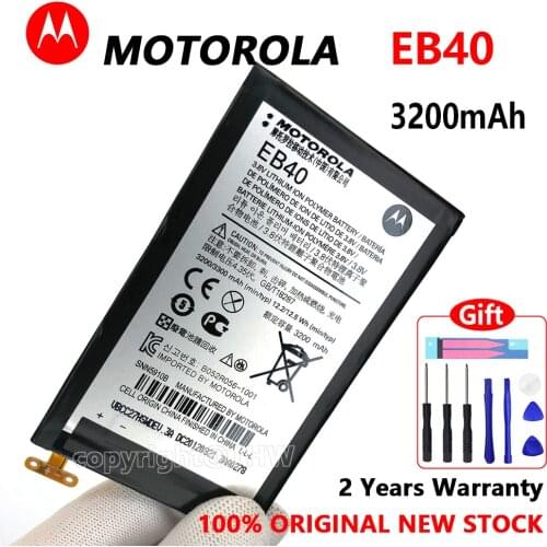 100% Original Battery EB40 3200mah battery For Motorola Moto Droid Razr Maxx XT912M XT916 XT910 EB40 batteria with free tools