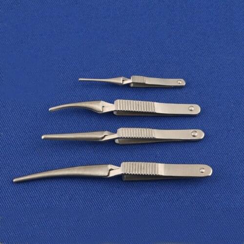Arterial vascular clamping clipper temporary blocking clip arterial hemostas stainless steel microsurgical instrument