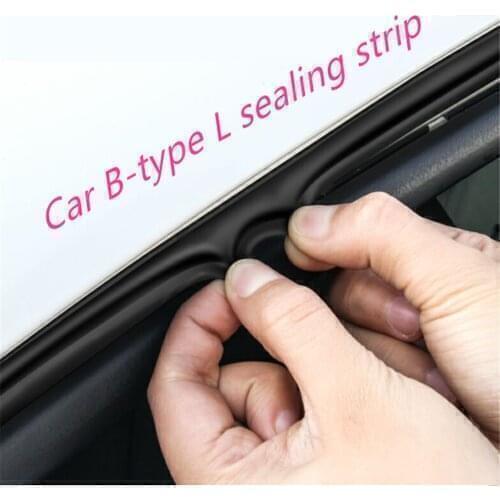 Car B-type sealing strip sound insulation for Renault CLIO 2001 2005 206 MEGANE 2002 1999 kangoo 2008 grano