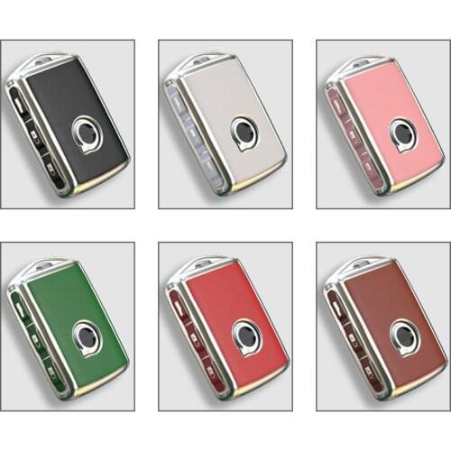TPU Car Key Cover Case Car Auto Accessories for Volvo XC90 S90 V90 XC60 Ring Key Protect Covers