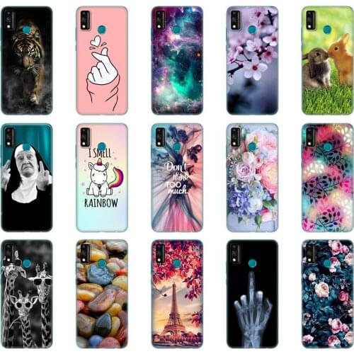 For honor 9x lite Case 6.5 inch Soft TPU Silicon Back Cover For huawei Honor 9X lite Phone Case etui bumper Bag Protective Coque