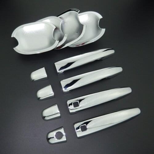 For Daihatsu Altis 2007-2011 XV40 ABS Car Styling Chrome Side Door Handle Cover & Door Bowl Cover 2008 2009 2010