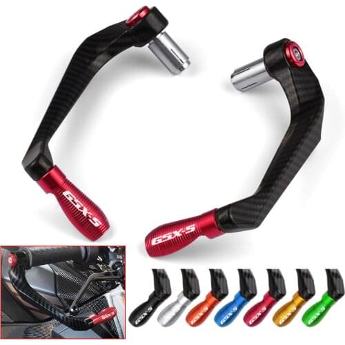 For Suzuki GSX-S750 GSX-S1000 GSX-S1000F Motorcycle Accessories Handlebar Grips Guard Brake Clutch Levers Protector Proguard