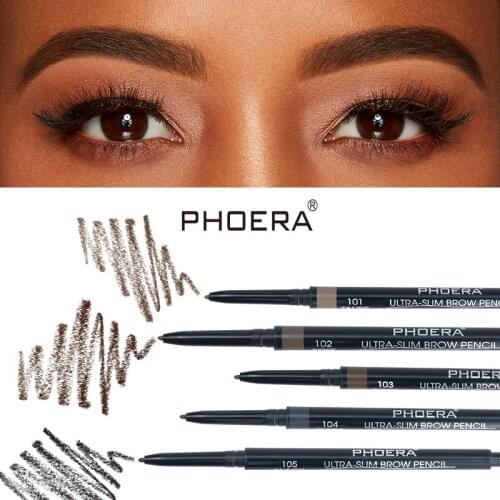 HOT! Double-headed Eyebrow Pencil Ultra Fine Natural Long Lasting Waterproof And Sweatproof Eyebrow Pen Makeup Cosmetics TSLM1