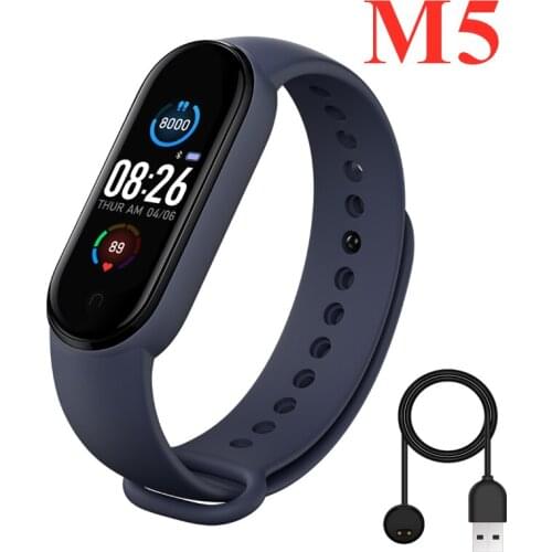 M5 Smart Watch Bracelete Men Women Heart Rate Fitness Tracker Smartwatch Band 5 Sport Watch for IOS Android