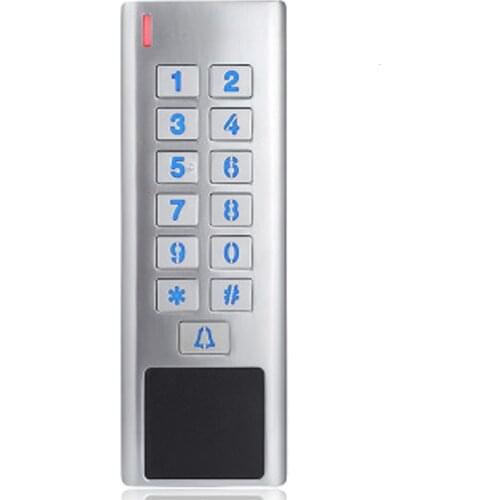 Metal waterproof access control machine card password community home access control