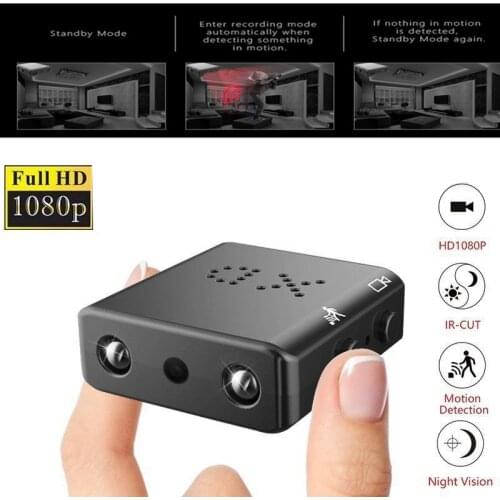 XD New Versio Mini Camera With Battery 1080P Night Vision Motion Detection Wireless IP cam with Remote Indoor Smart Home