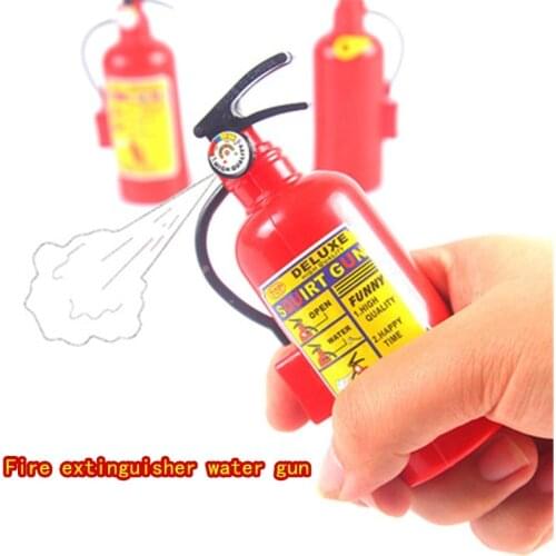 Mini Fire Extinguisher Early Kids Toys Educational Toy Mini Water Gun Spray Water Children Firefighters Professional Props