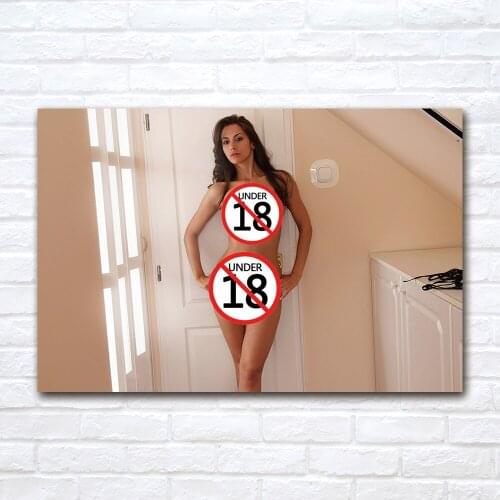 Fashion Poster Print Sexy Super Model Beauty Wall Art Canvas Painting Modern Trendy Pictures for Living Room Home Decor