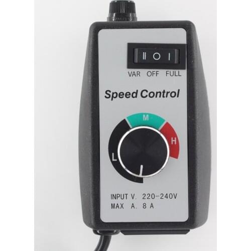 AC 220~240V 8A Speed switch,European and British standards Electronic stepless governor,For power tools, massagers, fan, lights