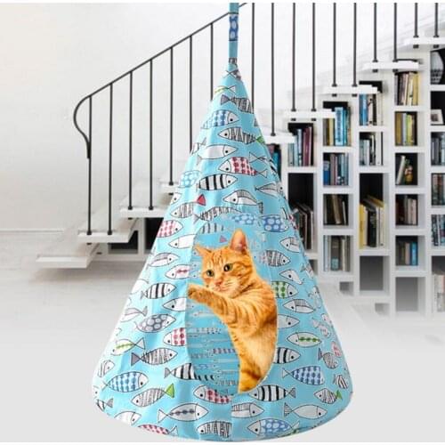 Kitten Cave Cat Bed Breathable Comfortable Hammock Hanging Bed For Cats Pet Product Cat Bed Hanging Basket Pets Accessories