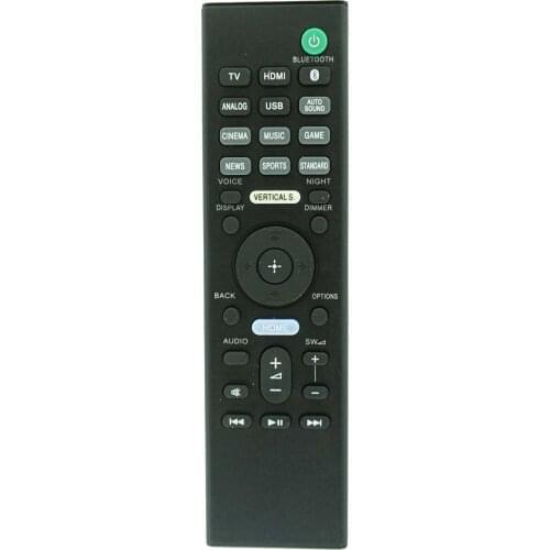 Remote Control For Sony RMT-AH411U HT-S100F HT-S150F HT-S200F RMT-AH412U Dolby Atmos/DTS X Bluetooth Soundbar Sound Bar