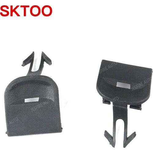 SKTOO For Porsche Cayenne 2008 2009 2010 Front Bumper Trailer Hook Cover Trailer Cover 95550545010/95550544910