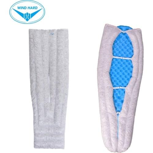 AEGISMAX WIND HARD TINY Wearable Down Sleeping Bag 850FP Gray Goose Down Outdoor Camping Tent Spring Autumn Nylon Bag